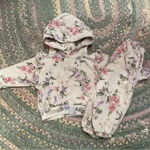 Gap x LoveShackFancy Hoodie and Sweat Pants Set